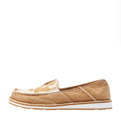 ARIAT WMNS CRUISER ADOBE- TAN &amp; WHITE HAIR