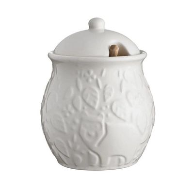 FOREST CREAM HONEY POT