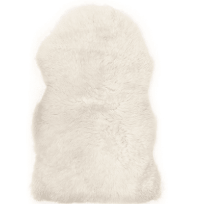 SHEEPSKIN SINGLE LONG WOOL - IVORY