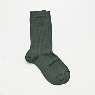 WOMAN MERINO WOOL CREW SOCKS - TUATARA