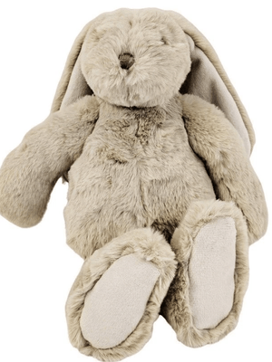 BUBSY BUNNY SOFT TOY GREY - 25CM