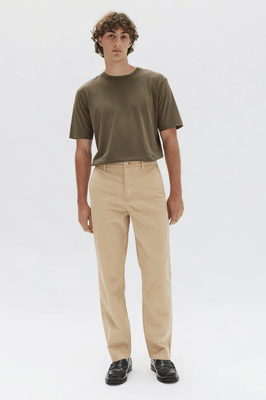 ESSENTIAL CORD PANT - LIGHT KHAKI