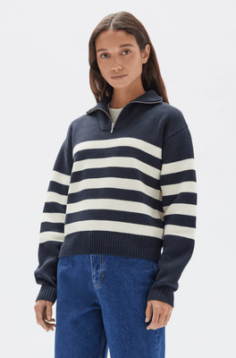 PARISIENNE QUARTER ZIP