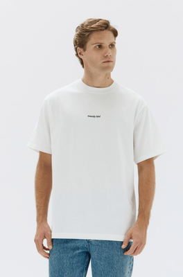 EXHIBITED PRINT TEE - WHITE