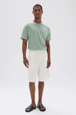 TIM WIDE COTTON SHORTS