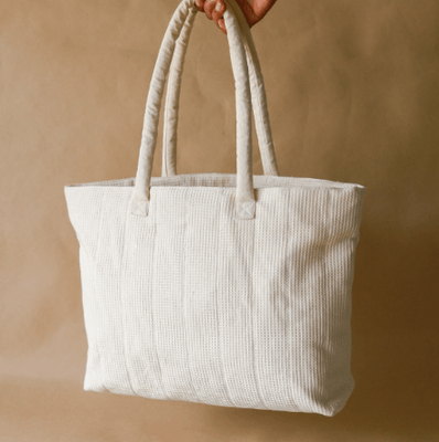 SOFT WAFFLE CARRY-ALL TOTE