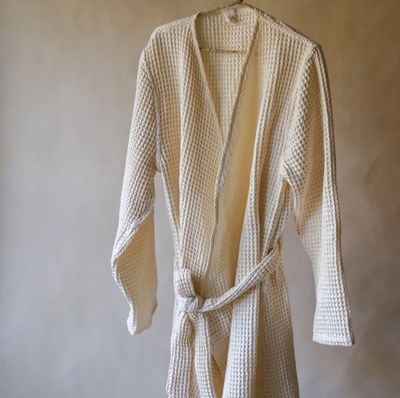 WAFFLE WRAP BATH ROBE