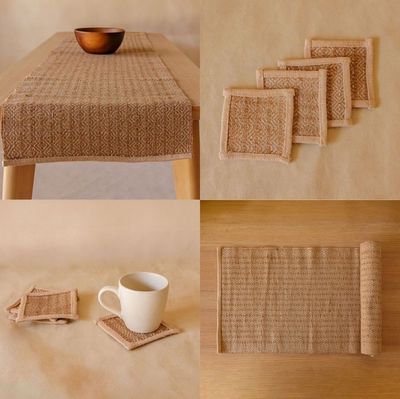 JUTE TABLE TOP SET