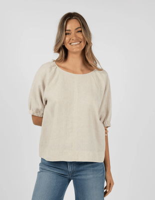 LAGOON BLOUSE - NATURAL