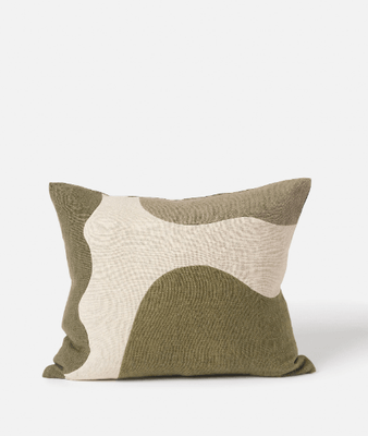 HILLSIDE PATCHWORK CUSHION