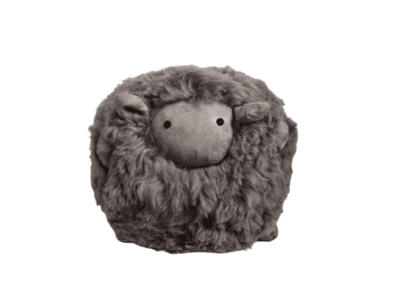 SHEEPSKIN CUSHION - SMOKE