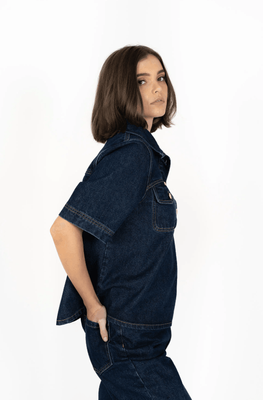 AMICI TOP - DARK BLUE