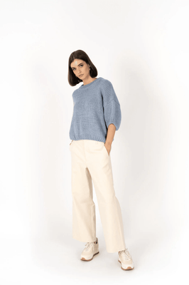 MARGOT DRILL PANT - SAND