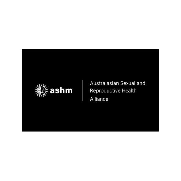 Logo for ASHM, Australian Sexual Health Alliance
