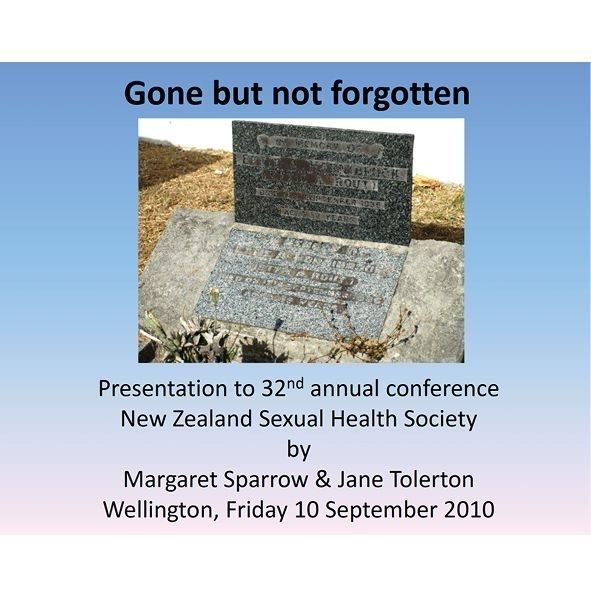 Image of Gone but Not Forgotten presentation