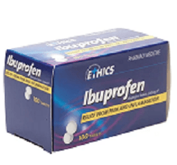Ethics Ibuprofen 200mg 100 Tablets