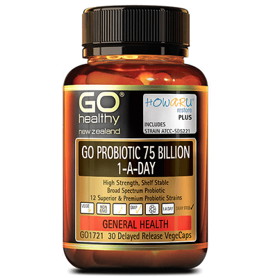 Go Healthy Probiotic 75 Billion 30 Capsules