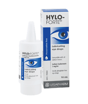 Hylo-Forte Lubricating Eye Drops 10ml