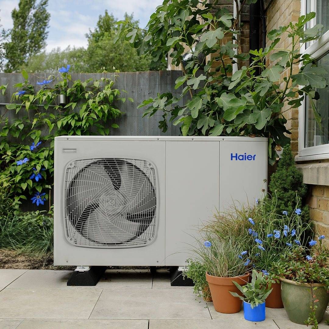 Haier AC unit before ScreenPro cover