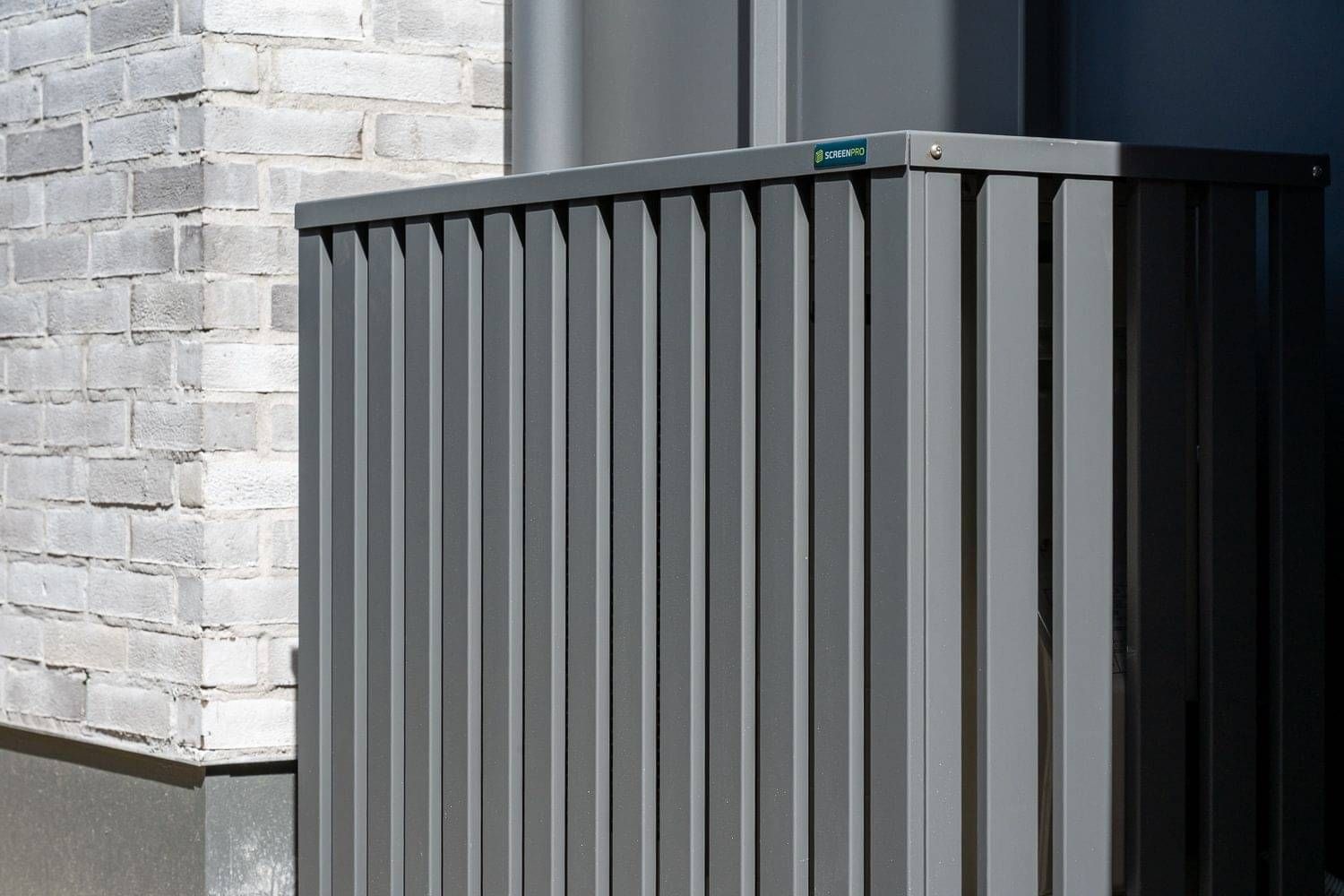 ScreenPro Futuna Heatpump Cover After