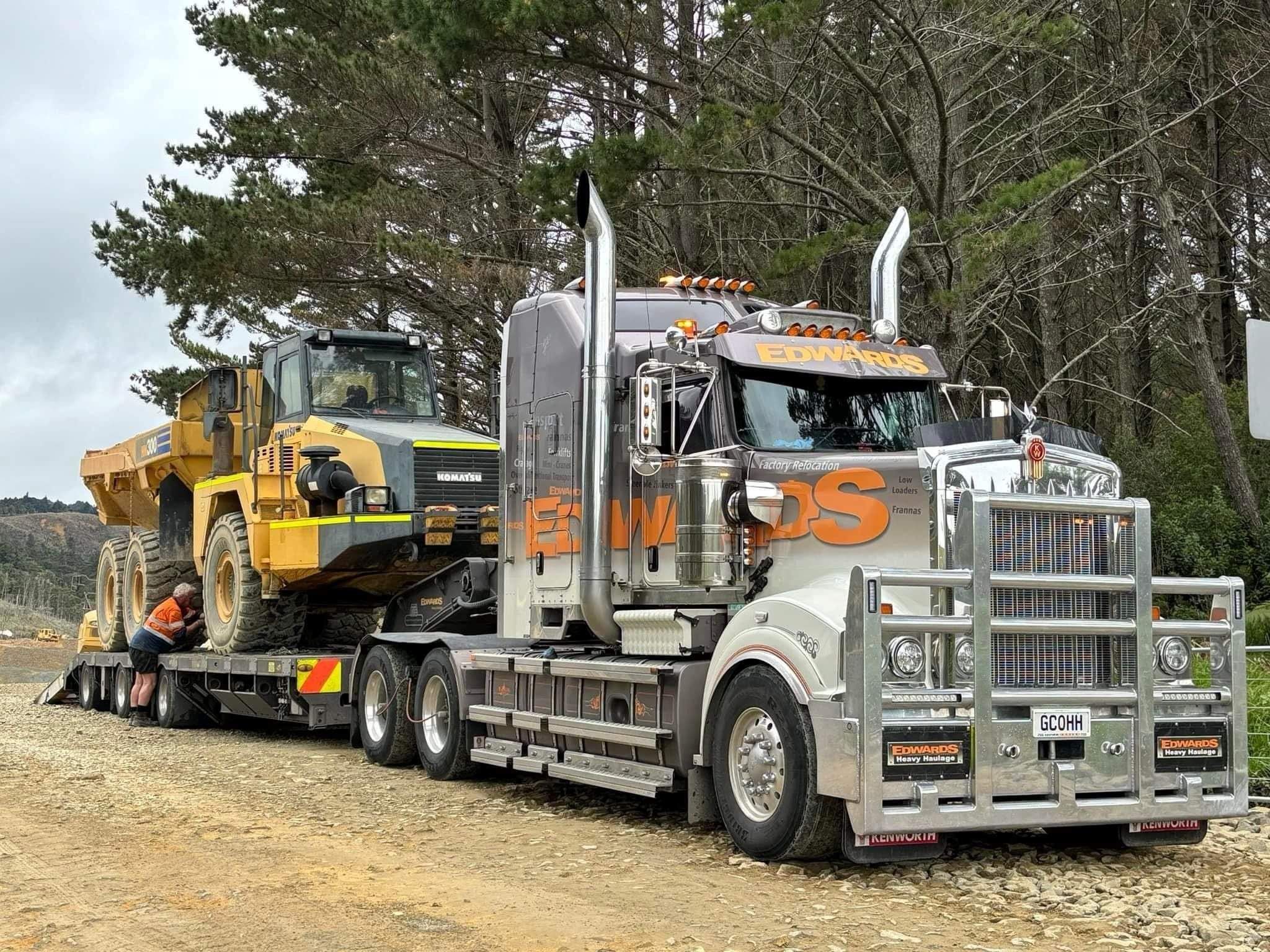 Photo of a Kenworth truck serviced and maintained by Truck Works