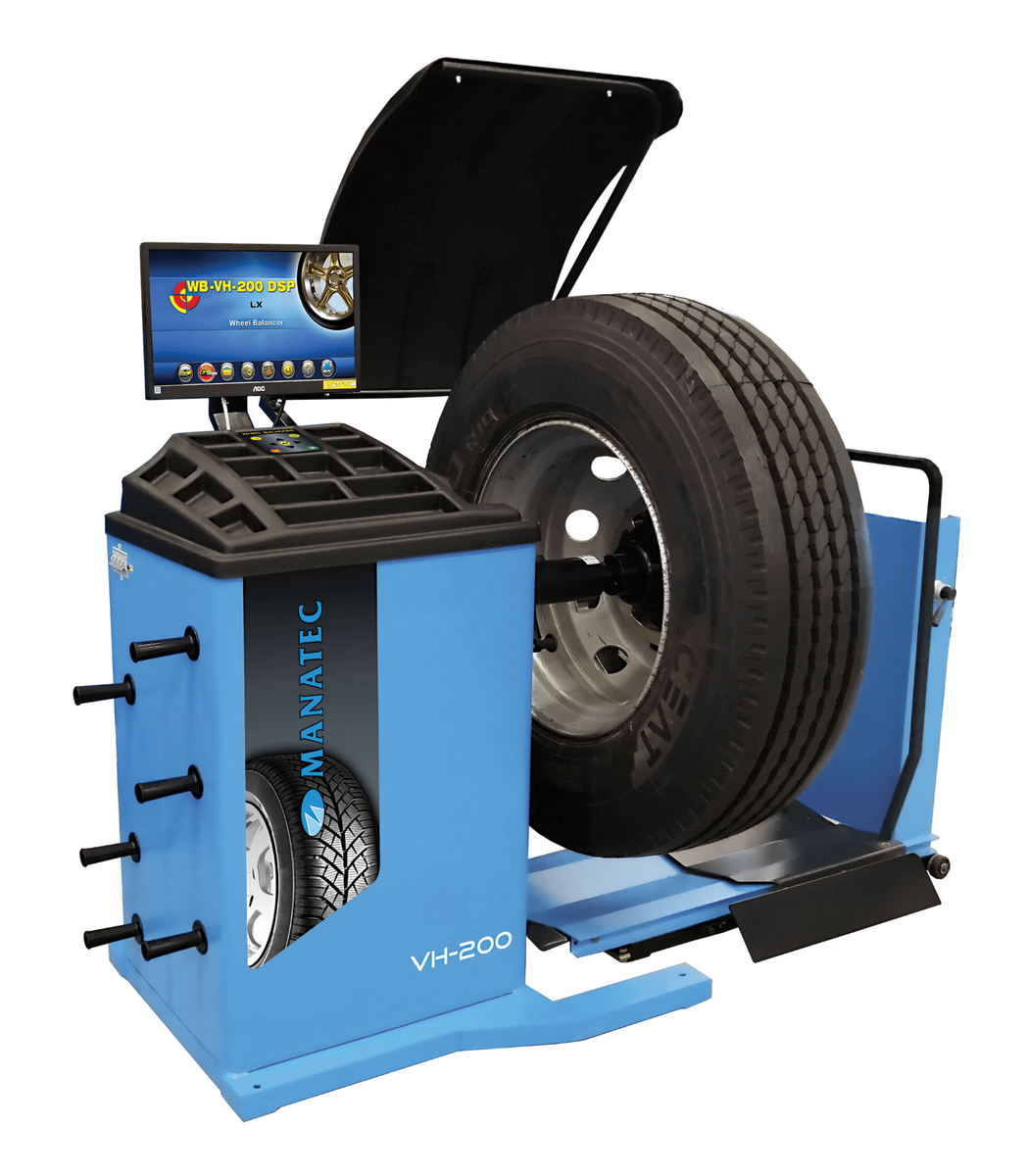 エイジ　マネジメントバランサ　AGE MANAGEMENT BALANCER Manatec VH-200 LX HCV Wheel Balancer, Workshop | AECS Equipment