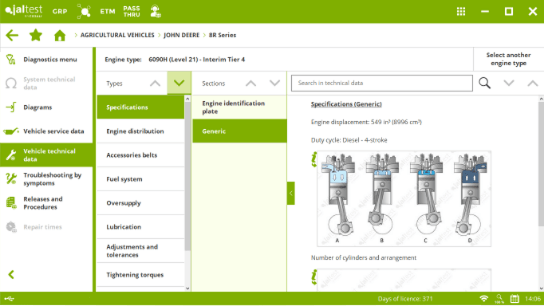 Jaltest AGV expert mode
