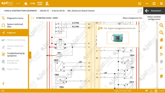 Jaltest AGV expert mode
