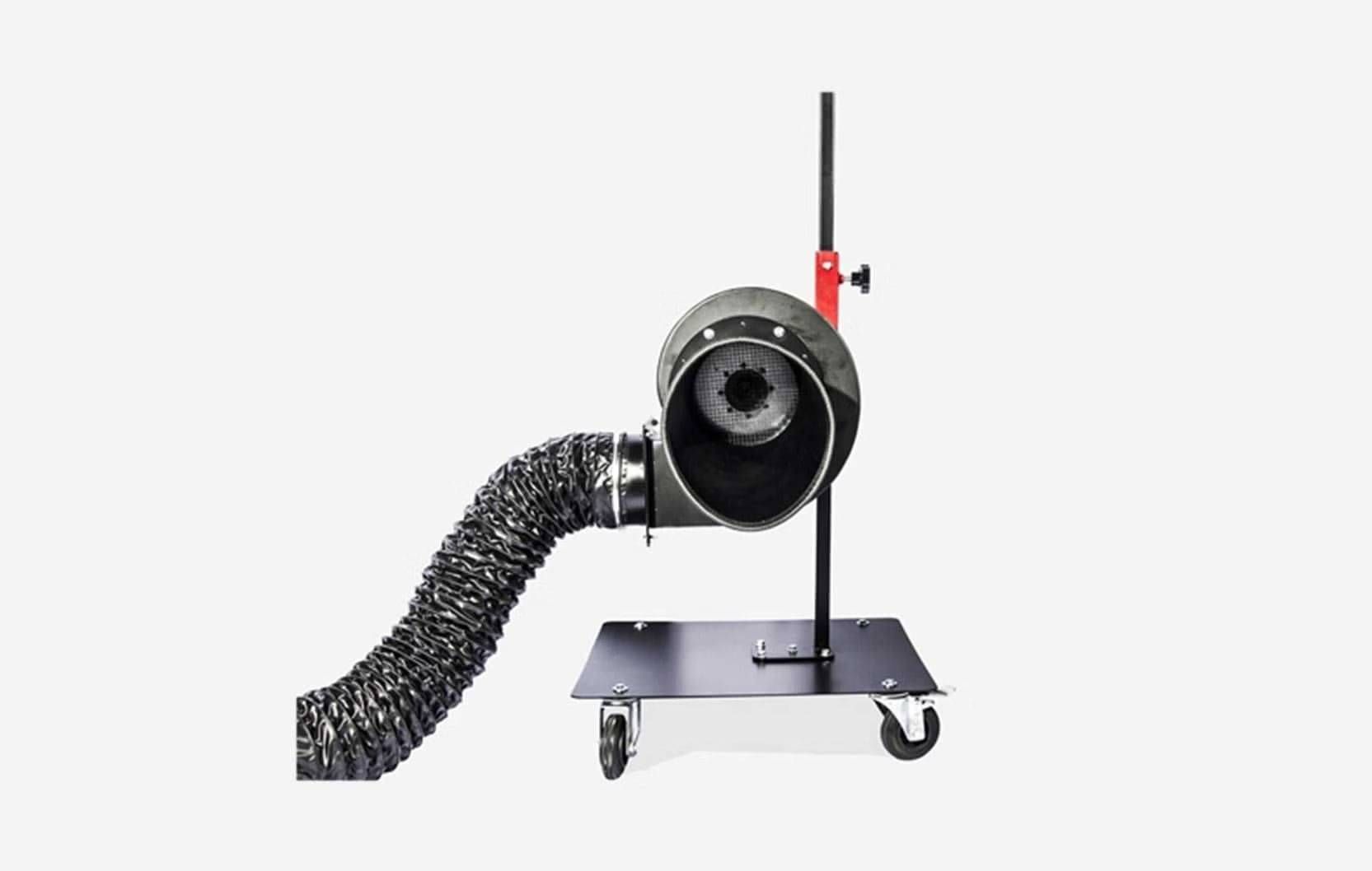 Mobile Extraction Unit ELE 55 portable workshop exhaust extraction system with hose
