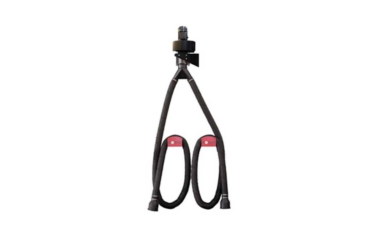 Dual Extraction Unit AP2-75-5 wall-mounted workshop exhaust extraction system