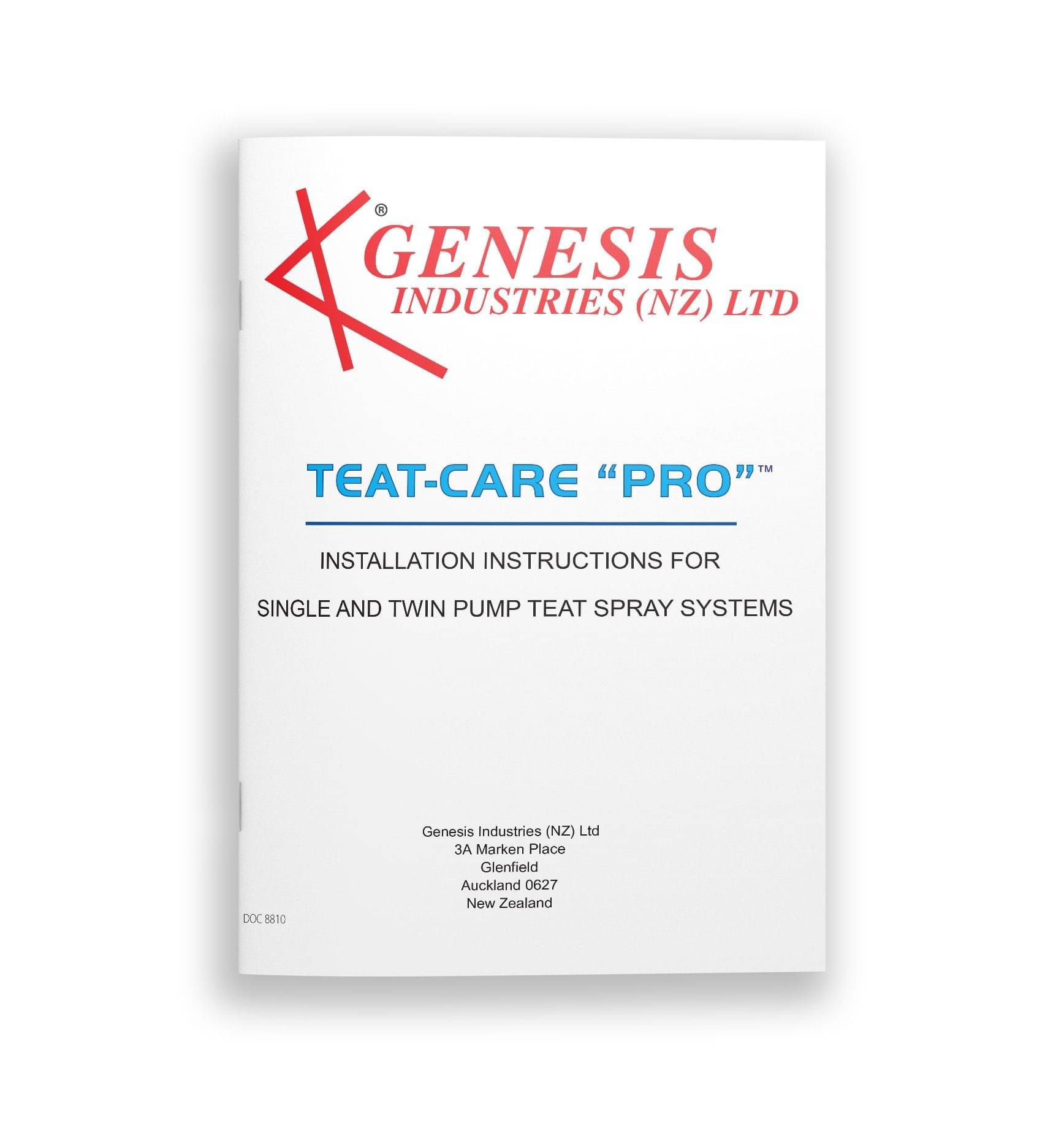 Teat-Care Pro Manual | MAI Animal Health