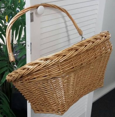 Wicker Basket Square FL nat