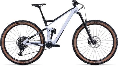 Cube Stereo 150 C:62 Race 29 2022 - Flashwhite &#039;n&#039; Carbon