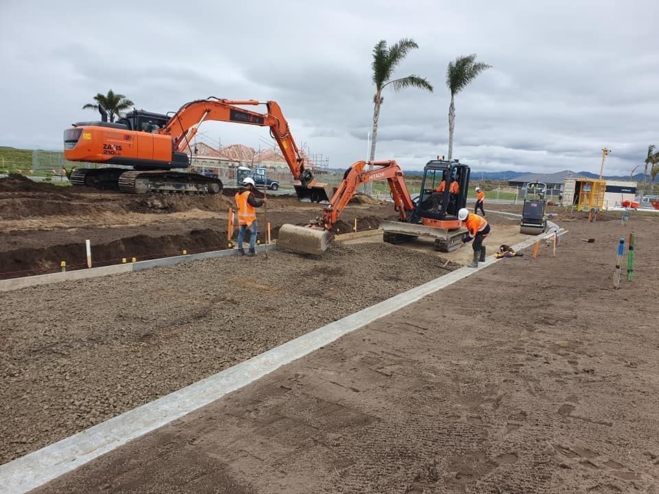 road and earth works