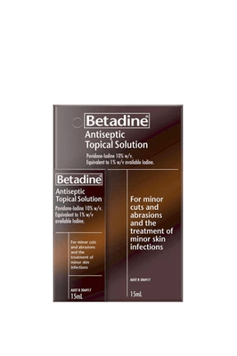 Betadine Antiseptic Topical Solution 15ml