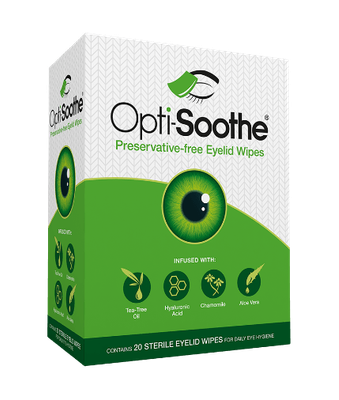 Opti-Soothe Eyelid Wipes x20