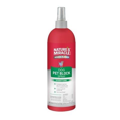 Nature&rsquo;s Miracle Advanced Platinum Dog Pet Block Spray 473ml