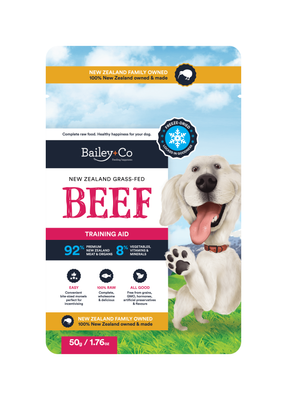 Bailey+Co Freeze Dried Training Aid - Beef 50g