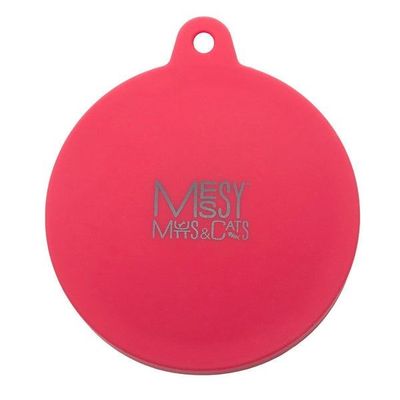 MESSY MUTTS - SILICONE UNIVERSAL CAN COVER, FITS 3 CAN SIZES (WATERMELON)