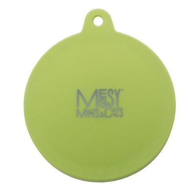 MESSY MUTTS - SILICONE UNIVERSAL CAN COVER, FITS 3 CAN SIZES (GREEN)