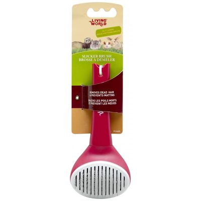 LW Small Animal Slicker Brush Self Cleaning