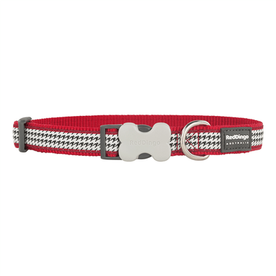 Red Dingo Dog Collar Fang It Red