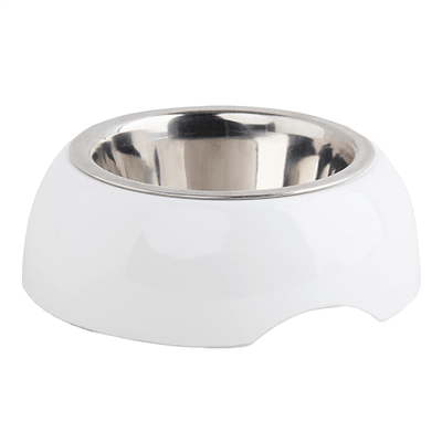 Pawise Melamine Bowl with Stainless Steel Insert