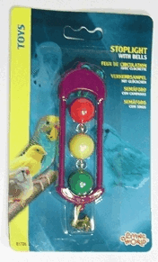 LW Bird Toy Stop Light with Bells