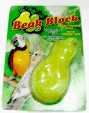 Bird Treat Natures Mineral Block Green Pear