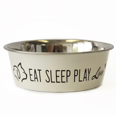 Stainless Steel Cute Bowl - Ivory