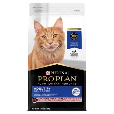 Pro Plan Adult 7+ Cat Salmon &amp; Tuna Formula