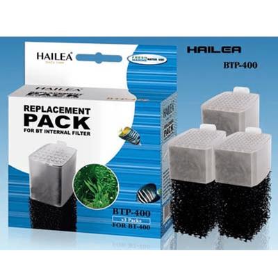 Hailea Replacement Cartridge for BT400 Filter - 3pk