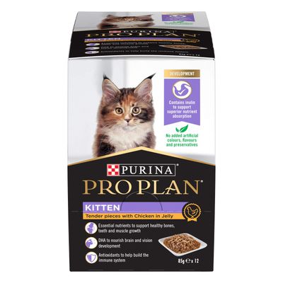 Pro Plan Chicken in Jelly Wet Kitten Food 85g