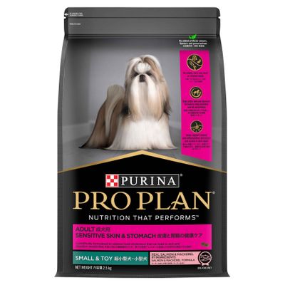 Pro Plan Adult Sensitive Skin &amp; Stomach Small &amp; Toy Breed Salmon &amp; Mackerel Dry Dog Food